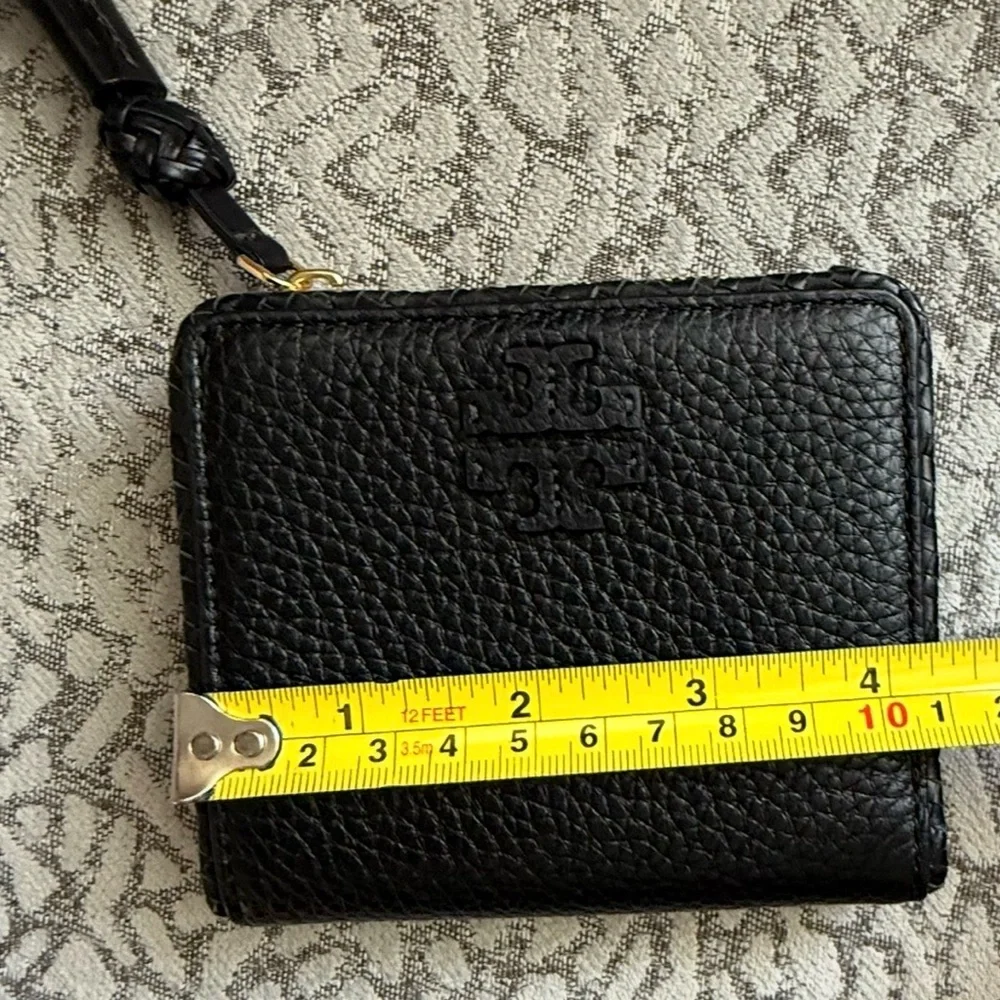 Tory Burch Black Taylor Mini Wallet